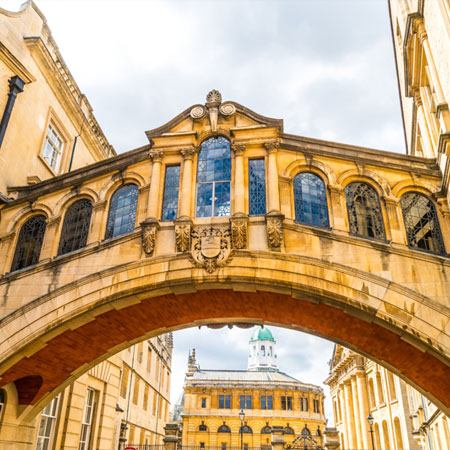 Bridge of Sighs in Oxford